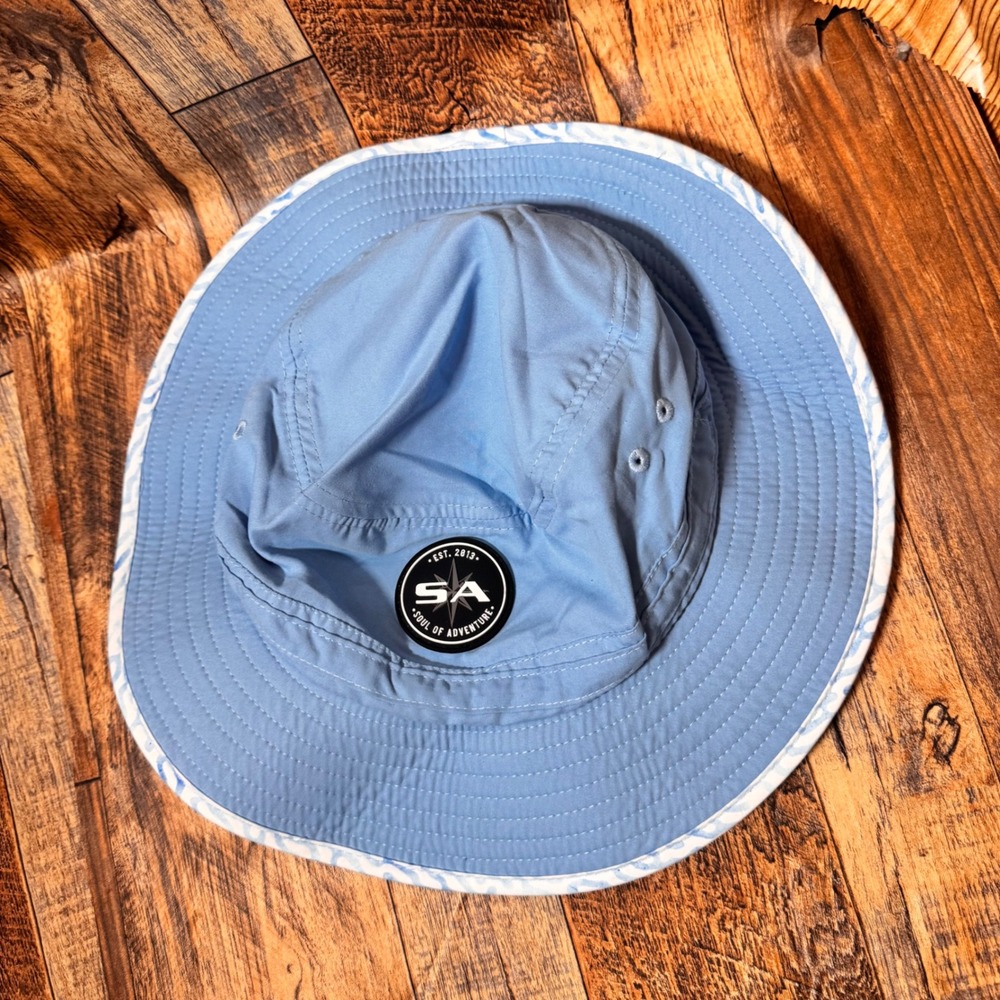 SA Soul of Adventure Bucket Hat‎ Light Blue Outdoor Sun Protection